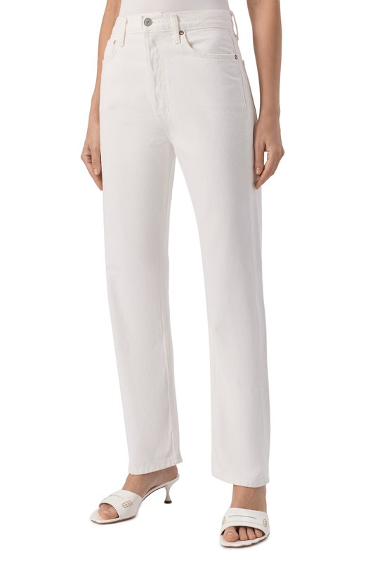 Джинсы 90’s Pinch Waist Agolde A154D1183 Белый  A154D1183 Фото 3