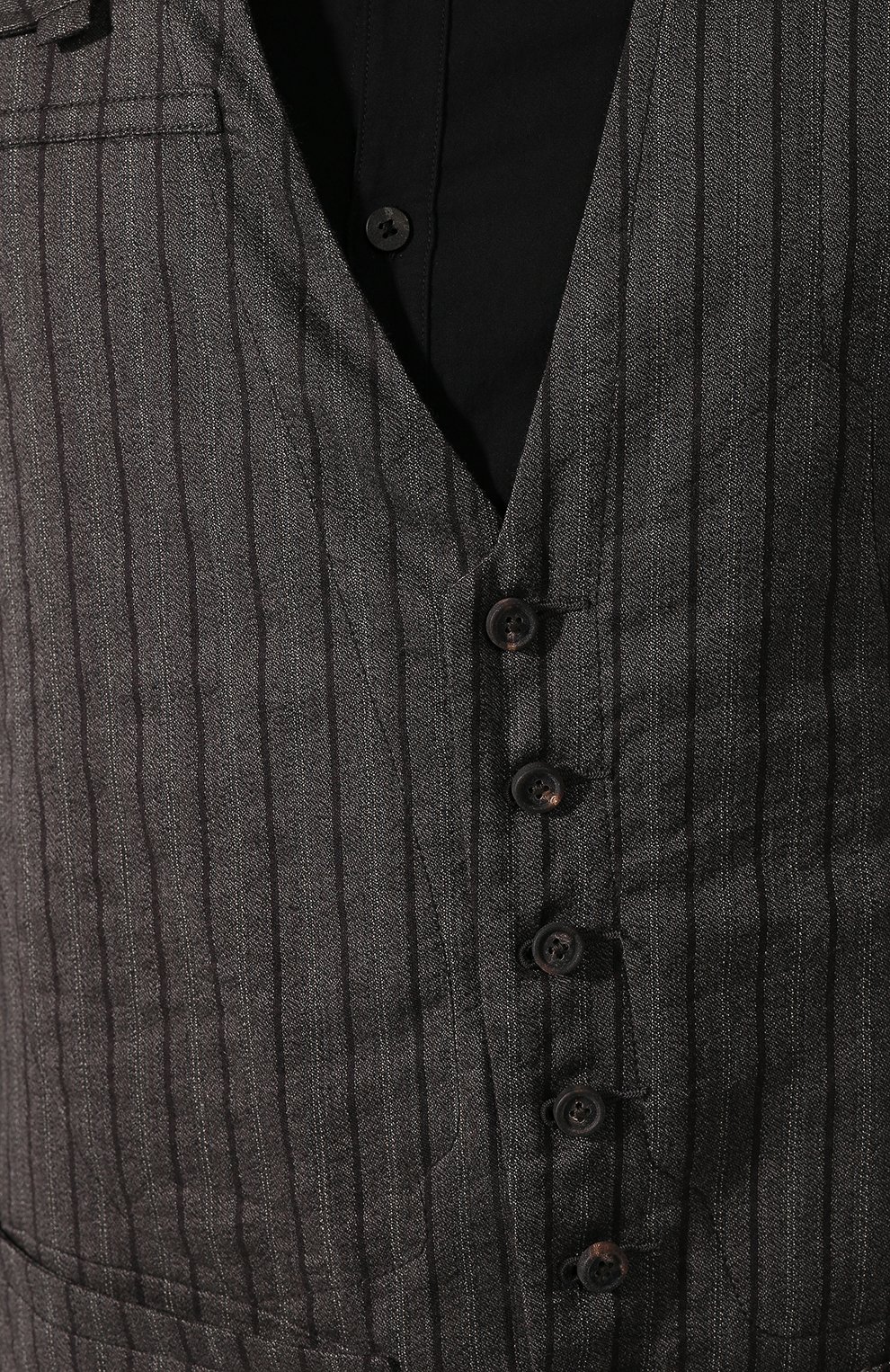 Жилет из смеси шерсти и хлопка ZIGGY CHEN, арт. 0M1930107, фото 5