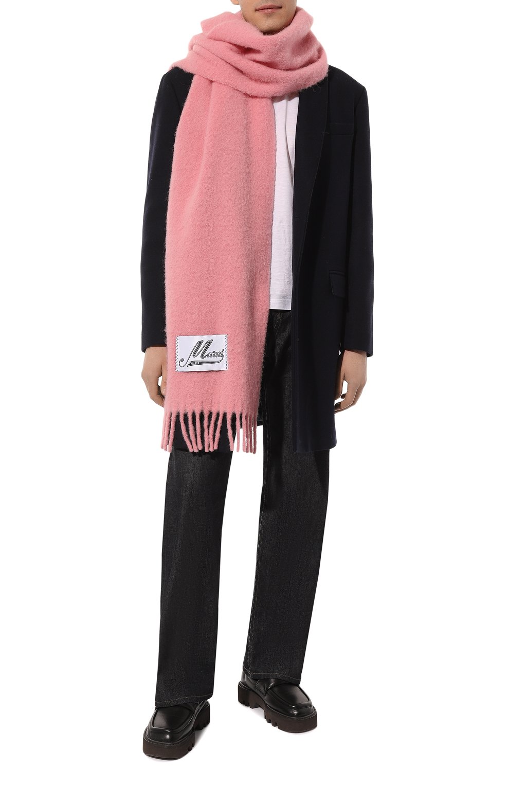 Шерстяной шарф MARNI, арт. ASZC0005A0/UTW918, фото 2