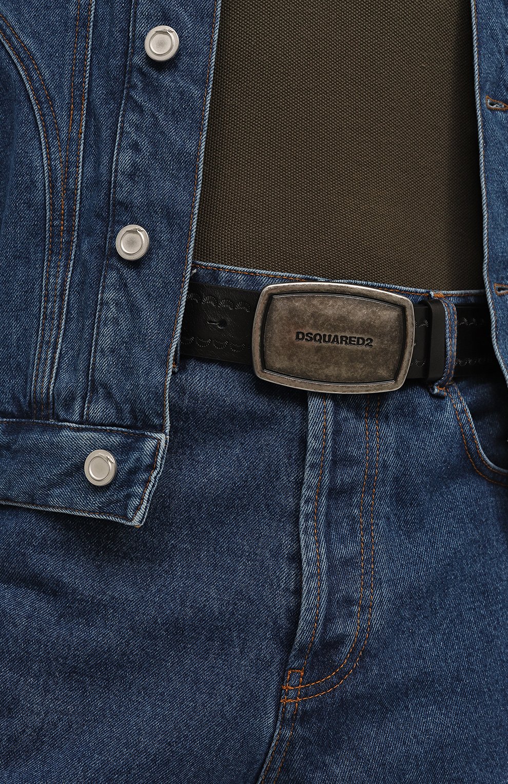 Кожаный ремень DSQUARED2, арт. BEM0532/12900001, фото 2