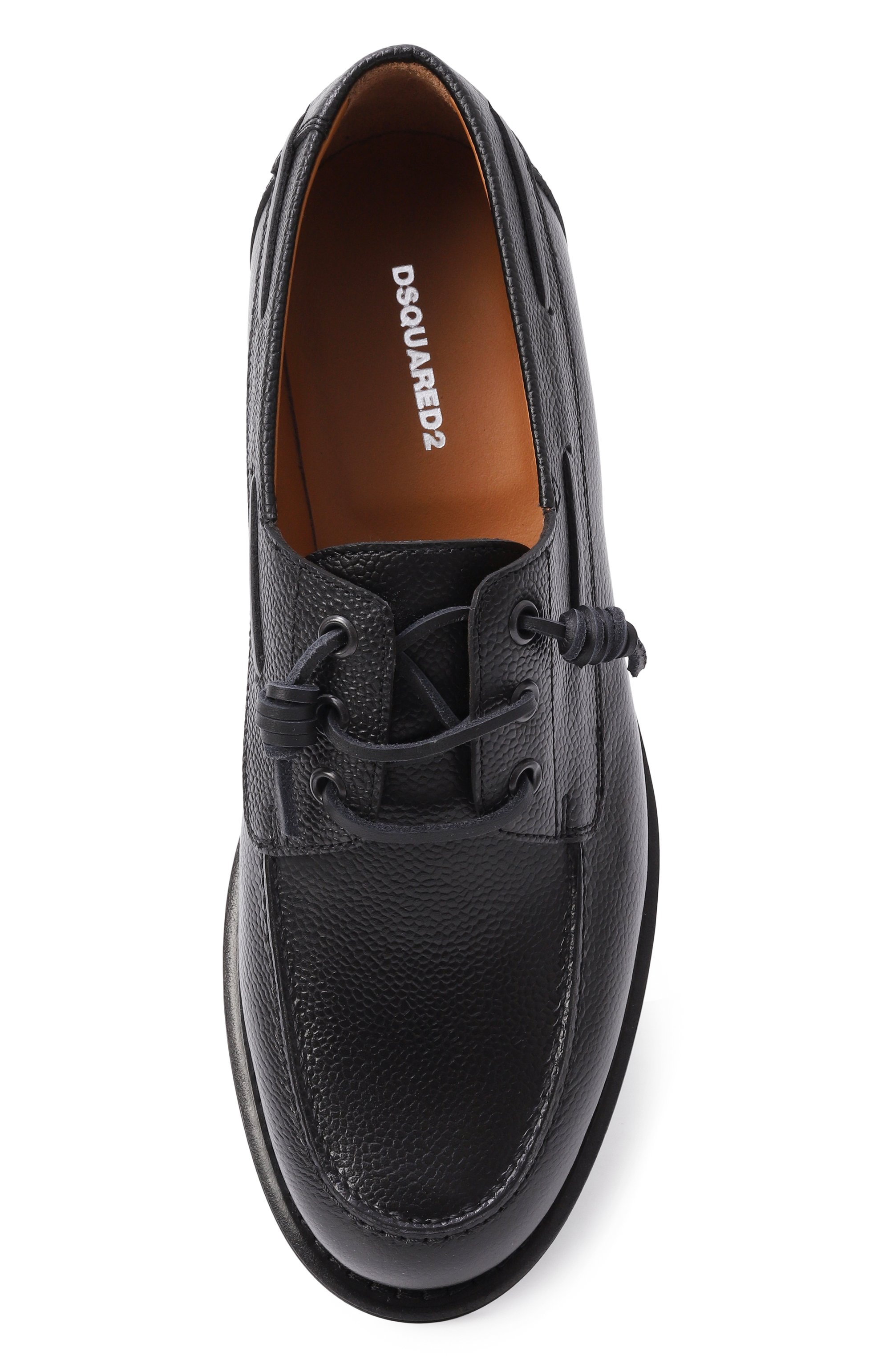 Кожаные топсайдеры neoclassic DSQUARED2, арт. LUW0007/42200001, фото 6