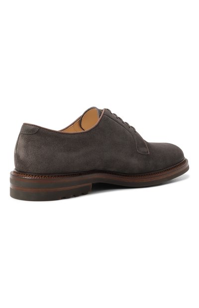 Замшевые дерби BRUNELLO CUCINELLI, арт. MZUPEAX810, фото 5