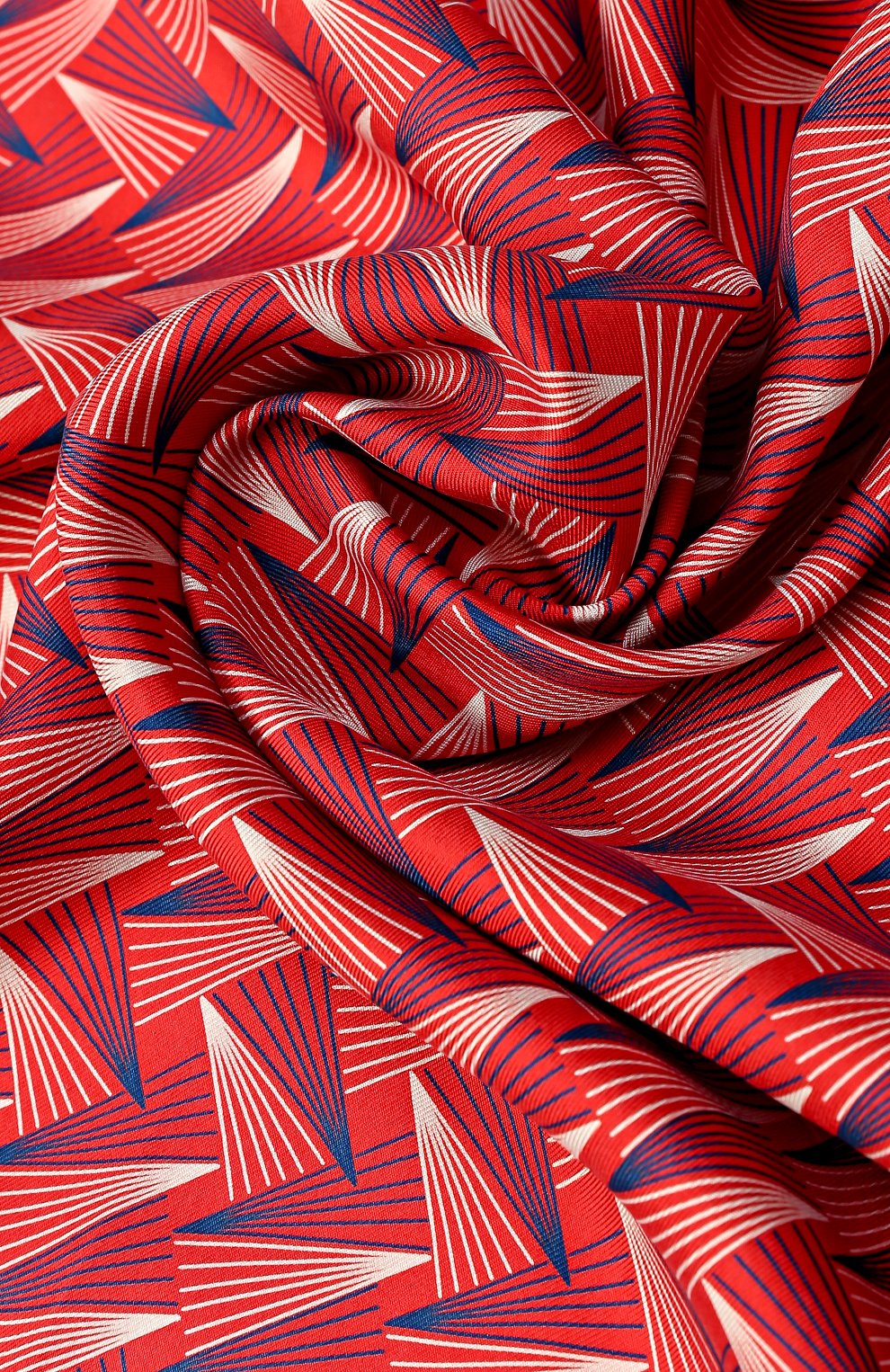 Шелковый платок с принтом TURNBULL & ASSER, арт. PSQ001-BB463, фото 3