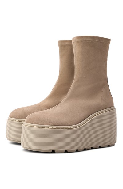 Женские замшевые ботильоны f20 zeppa VIC MATIE, арт. 1F2664DHF20D020306