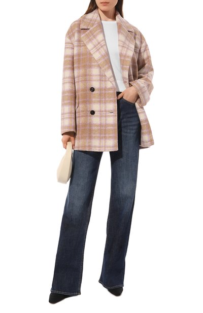 Пальто BOSS бежевого цвета по цене 34210 руб., арт. 50484041, фото 2 Пальто BOSS, арт. 50484041, фото 2