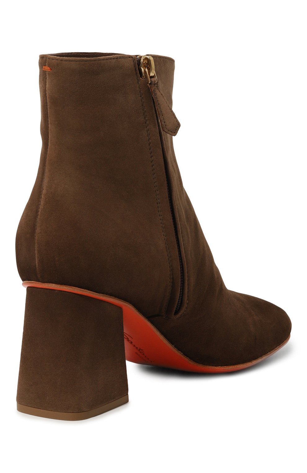 Замшевые ботильоны SANTONI, арт. WTCG71141SX1NAEA, фото 5