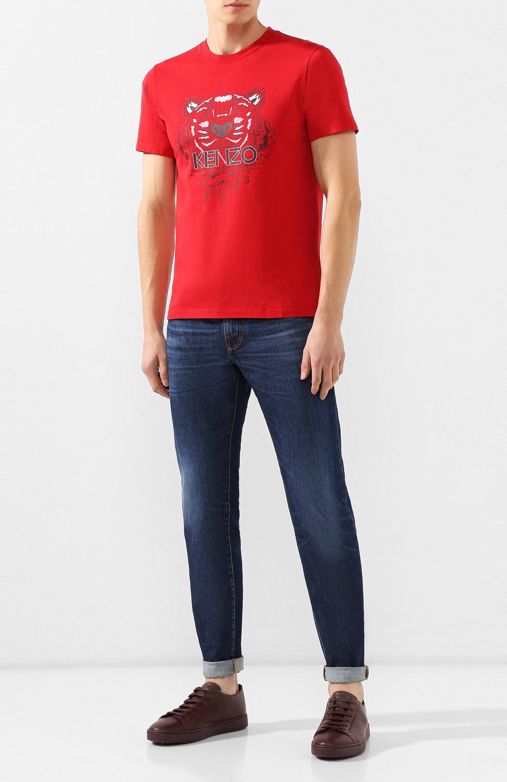 Хлопковая футболка KENZO, арт. F965TS0504YA, фото 2