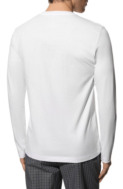 Хлопковый лонгслив HANRO, арт. 075053., фото 4