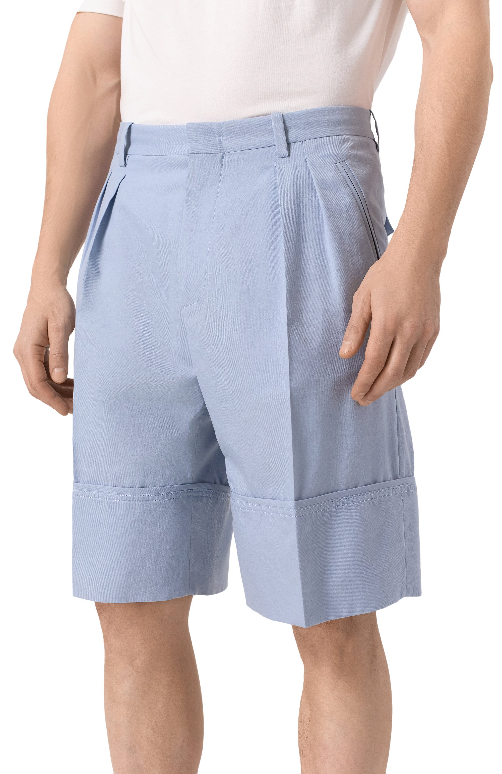 Шорты из хлопка и шелка MVST, арт. 25E/X1P/0/D041/0207, фото 3