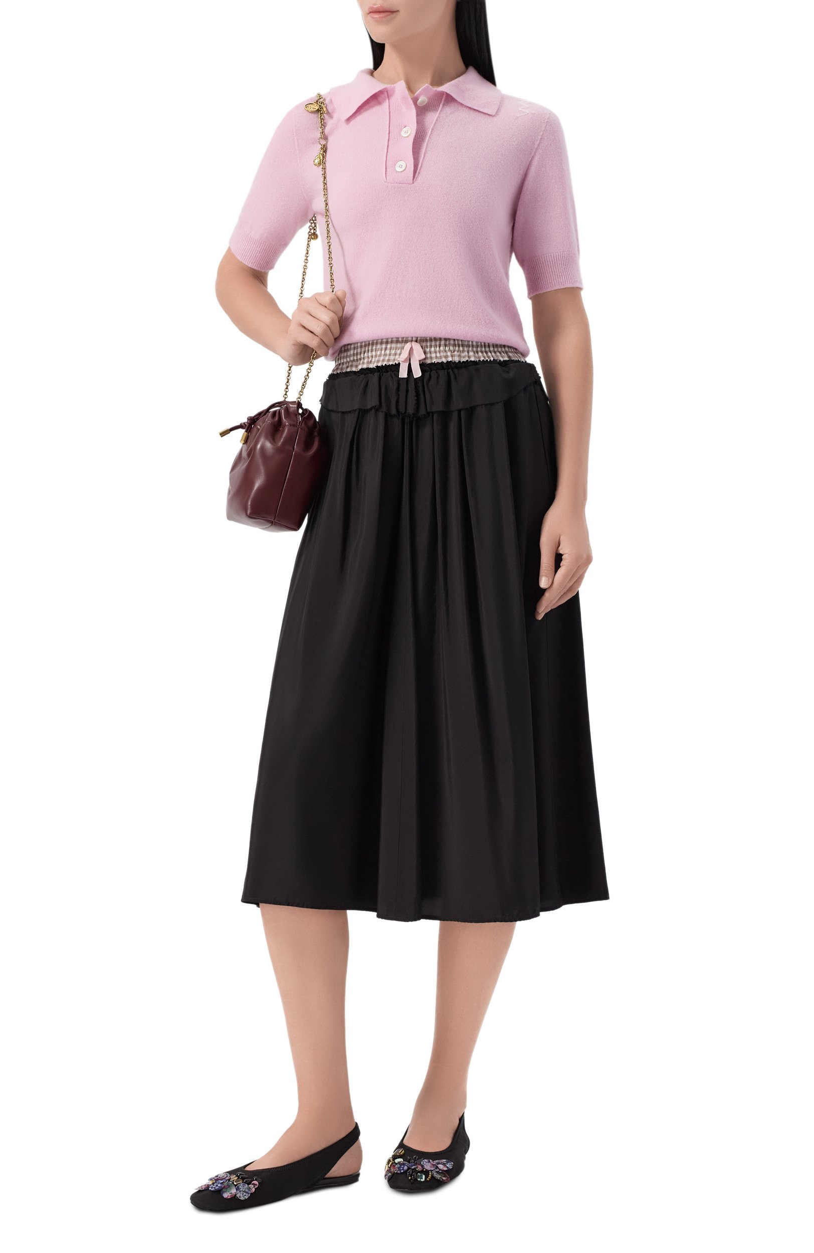 Текстильные балетки DRIES VAN NOTEN, арт. 262-131709/0800, фото 3