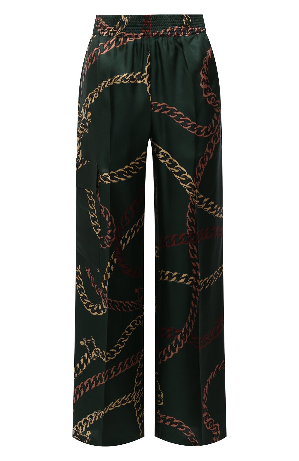 Шелковые брюки VICTORIA BECKHAM, арт. 1122WTR003312A, фото 1