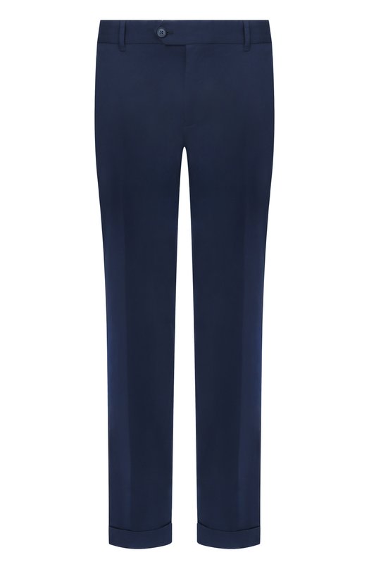 Хлопковые брюки BOSS 50555035 Синий 50555035