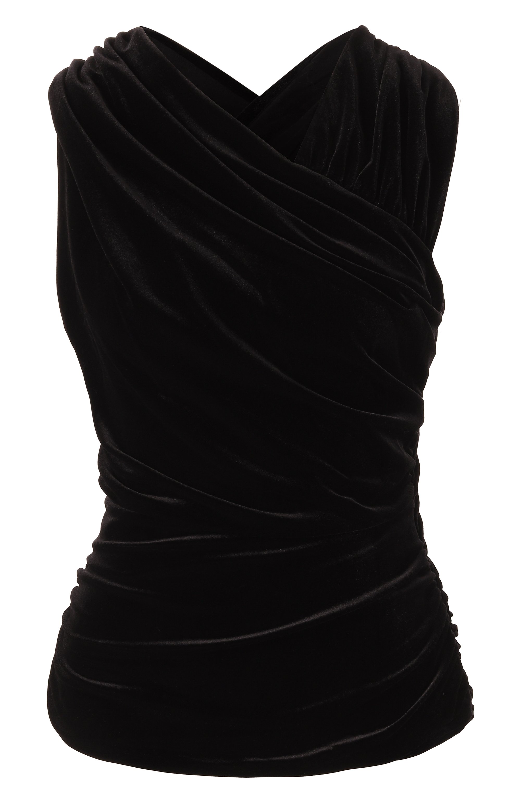 Бархатный топ GANNI, арт. T4103, фото 1