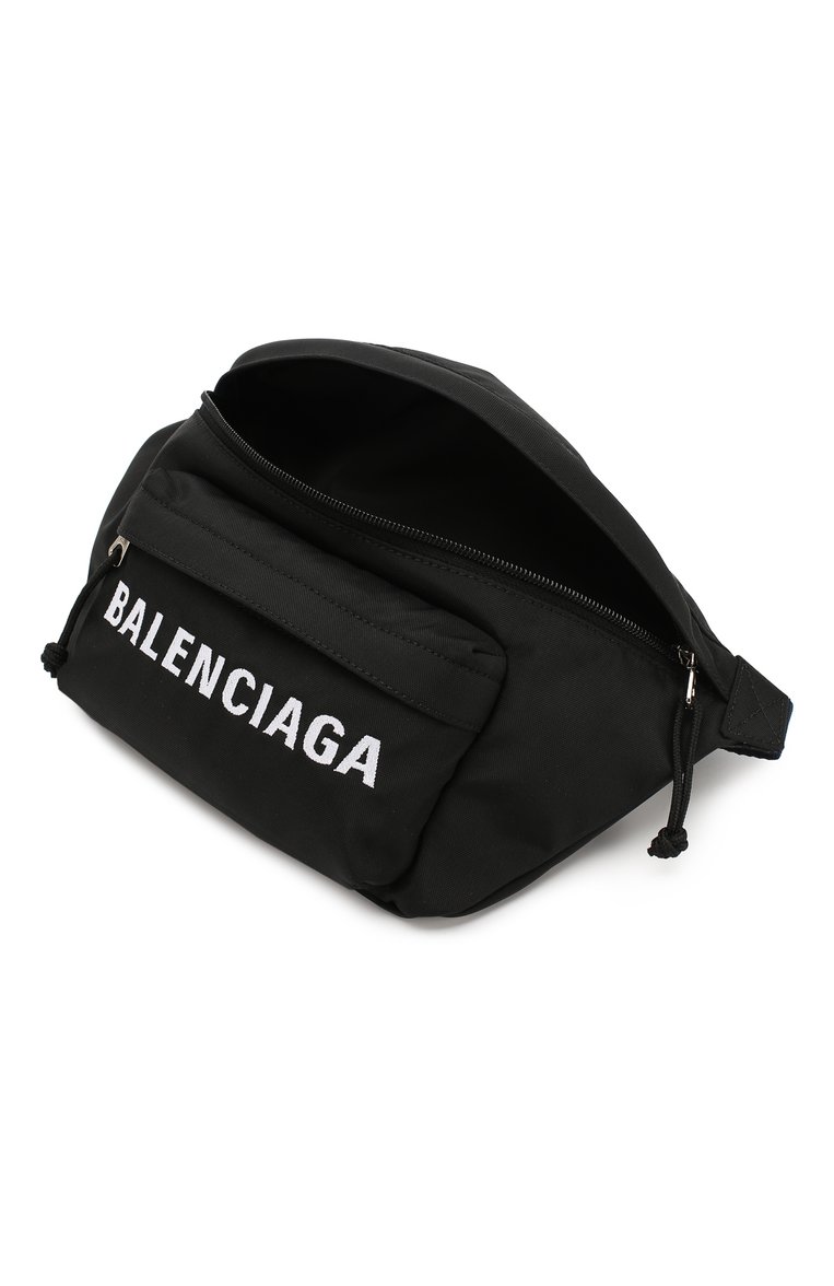 Мужская текстильная поясная сумка wheel BALENCIAGA черного цвета, арт. 533009/HPG1X | Фото 4 (Статус проверки: Проверена категория; Материал: Текстиль; Размер: medium; Случай: Повседневный; Материал сплава: Проставлено; Драгоценные камни: Проставлено)