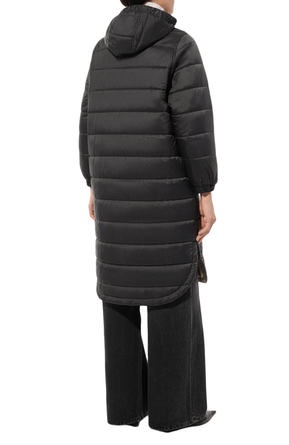 Утепленная куртка BRUNELLO CUCINELLI темно-серого цвета по цене 543500 руб., арт. MH5049699P, фото 4 Утепленная куртка BRUNELLO CUCINELLI, арт. MH5049699P, фото 4