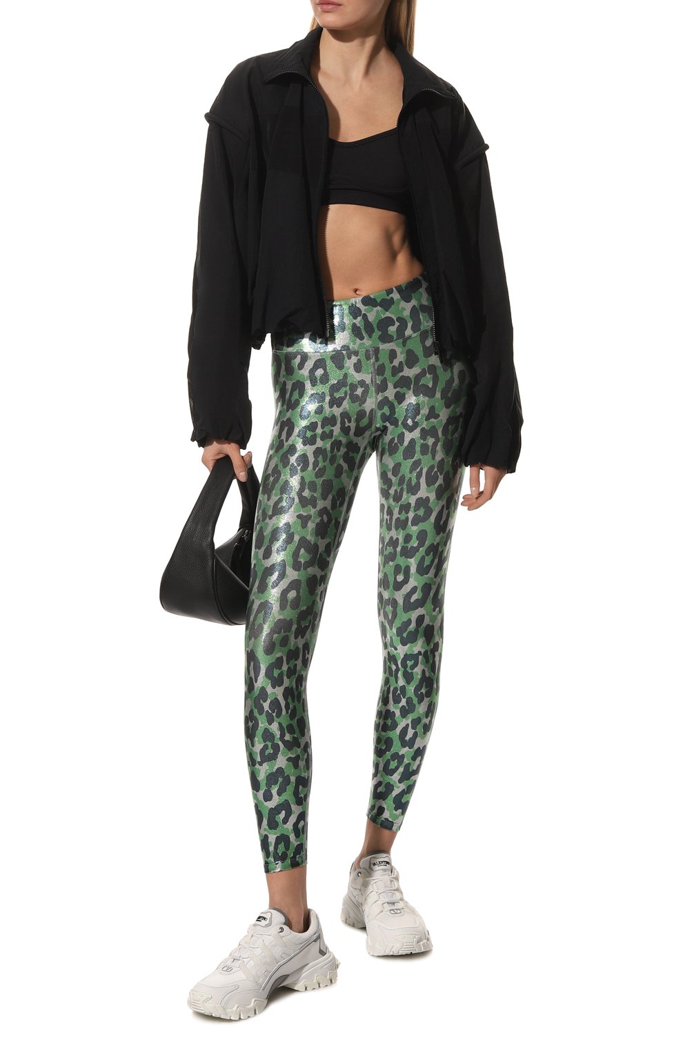 Легинсы HEROINE SPORT зеленого цвета по цене 8640 руб., арт. HS-4176, фото 2 Легинсы HEROINE SPORT, арт. HS-4176, фото 2