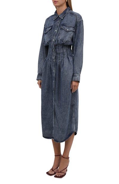 Джинсовое платье ISABEL MARANT ETOILE, арт. R02010-21A019E/T0MIE, фото 3