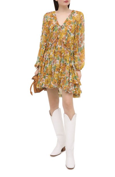 Шелковое платье ZIMMERMANN, арт. 9977DP0P, фото 2