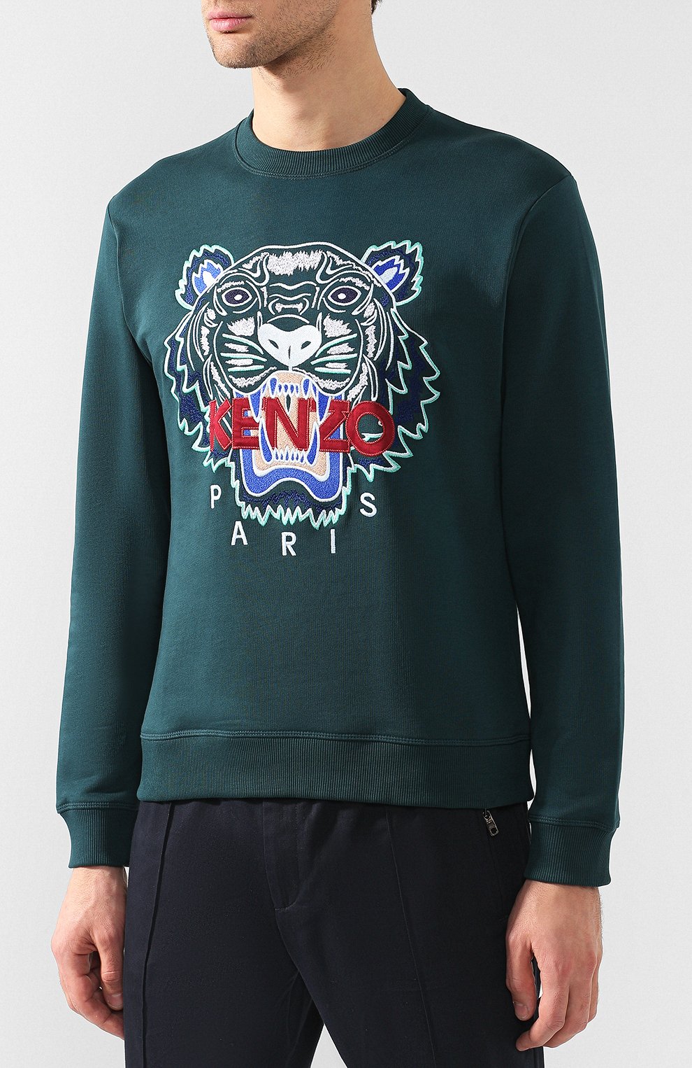 Хлопковый свитшот KENZO, арт. 5SW0014XA, фото 3