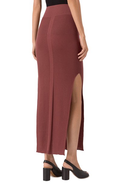 Шерстяная юбка RICK OWENS, арт. RP02E4619/RIBM, фото 4