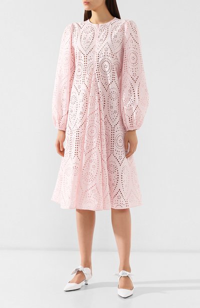 Хлопковое платье GANNI, арт. F3330, фото 3