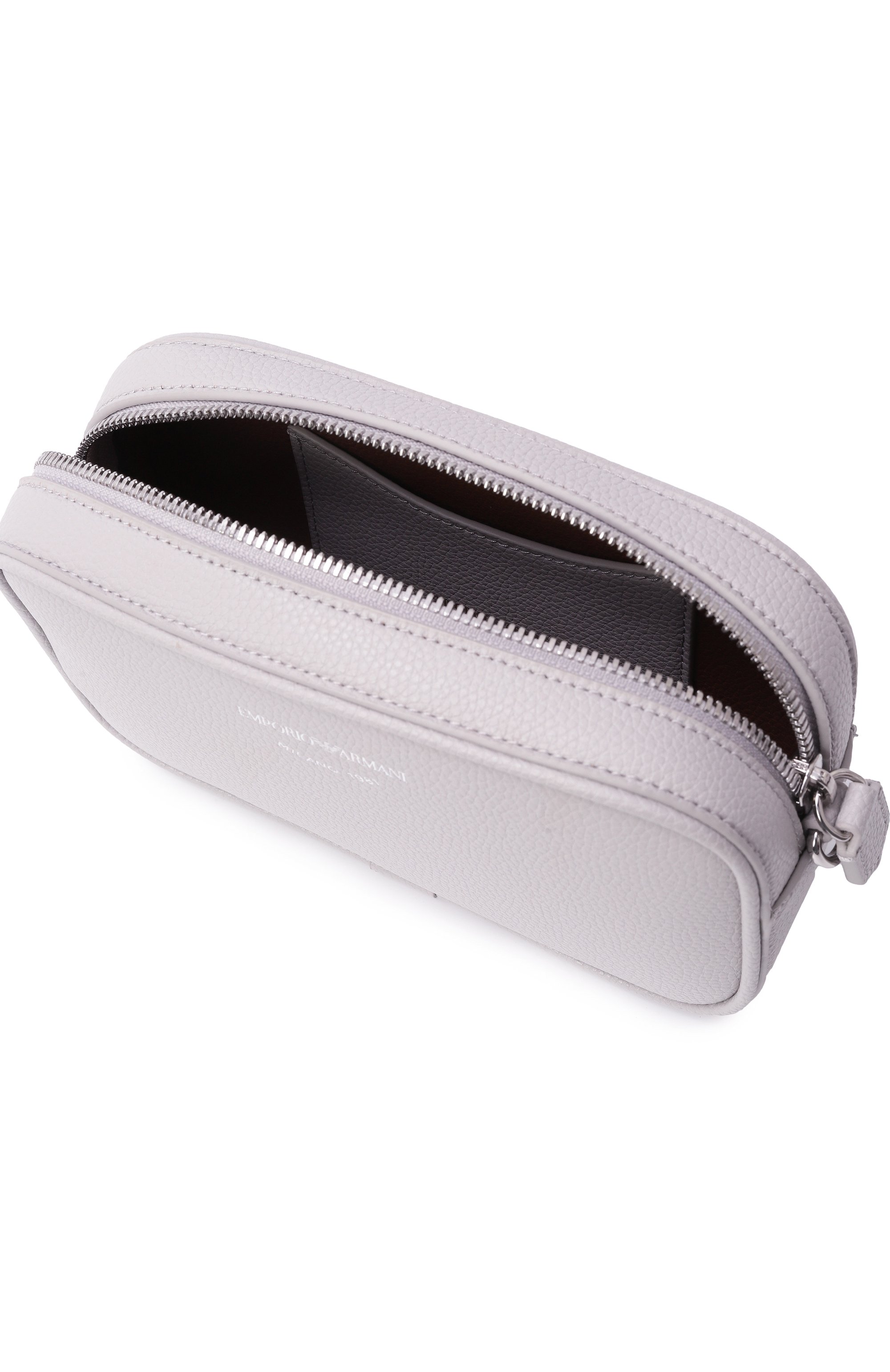 Сумка EMPORIO ARMANI серого цвета по цене 26000 руб., арт. EW000537/AF12036, фото 5 Сумка EMPORIO ARMANI, арт. EW000537/AF12036, фото 5