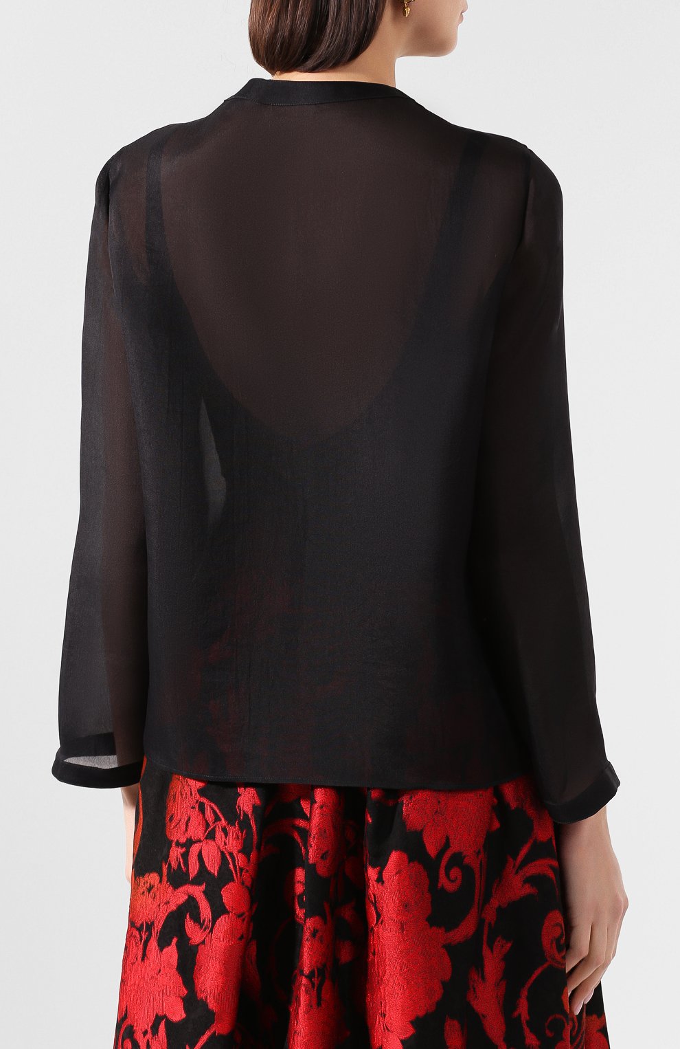 Шелковая блузка GIORGIO ARMANI, арт. 0SHCCZ26/TZ598, фото 4