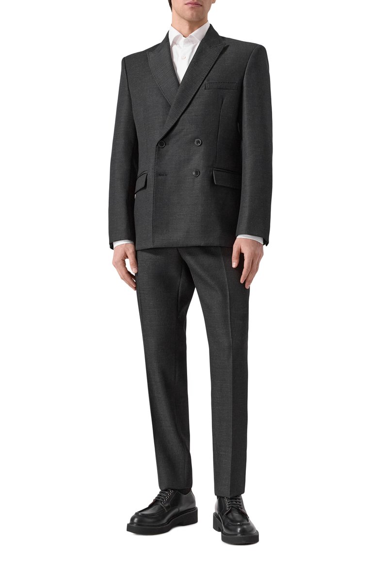 Шерстяной пиджак VALENTINO, арт. 5V3CEF658HW, фото 3