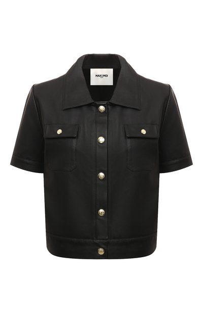 Женская кожаная рубашка MAX AND MOI, арт. E24VANISSA