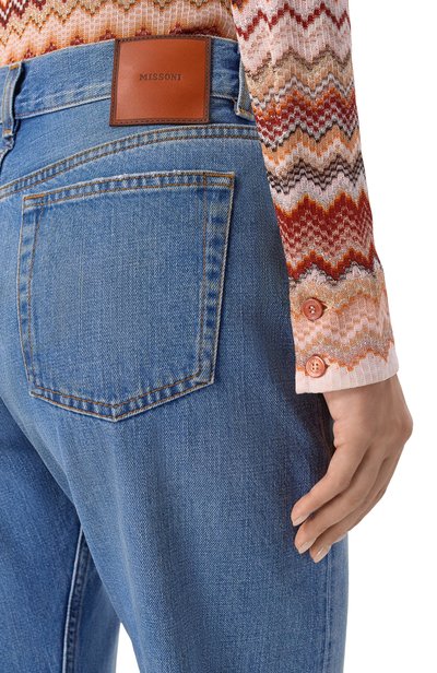 Джинсы MISSONI голубого цвета по цене 84550 руб., арт. DS26WI0F/BW011W, фото 5 Джинсы MISSONI, арт. DS26WI0F/BW011W, фото 5