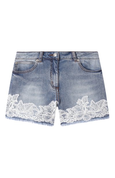 Джинсовые шорты ERMANNO SCERVINO, арт. SFBE022C/DS065