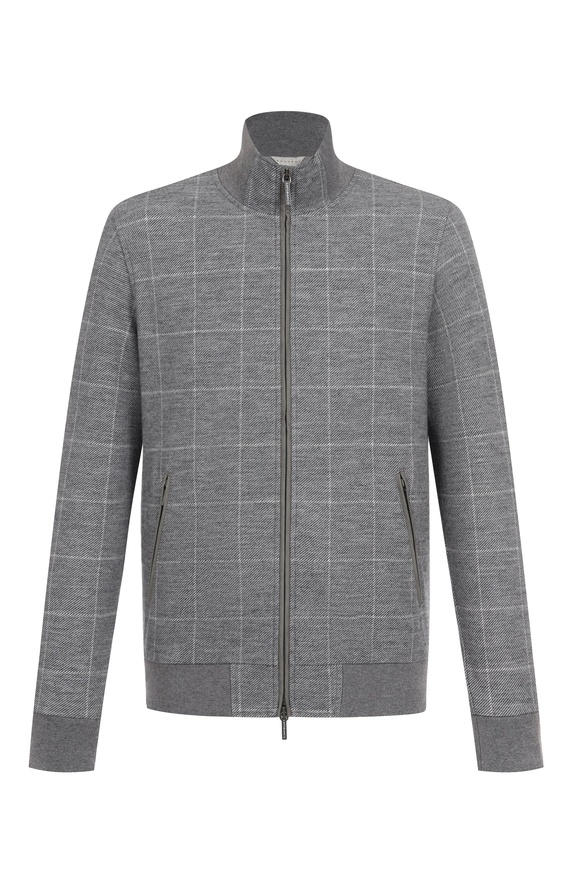 Кардиган из шерсти и хлопка CAPOBIANCO, арт. 19M464.QF00., фото 1