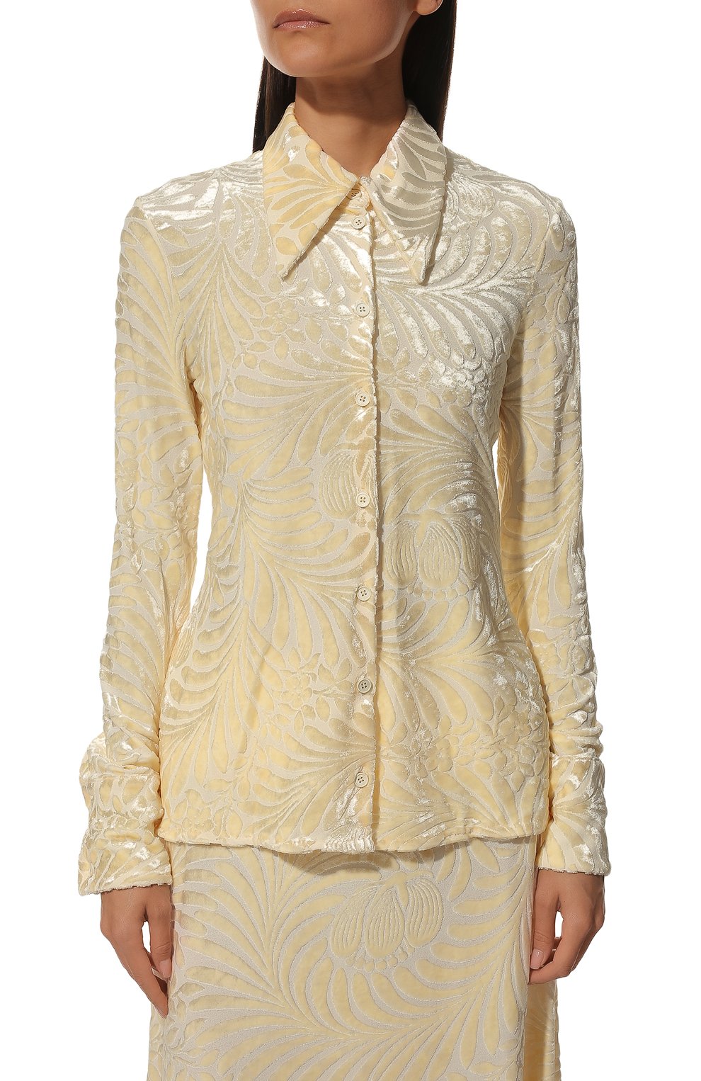 Блузка из вискозы JIL SANDER, арт. J01DL0017-J65012, фото 3