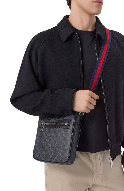 Сумка GG Black small Gucci 792082/FADJA Чёрный  792082/FADJA Фото 2