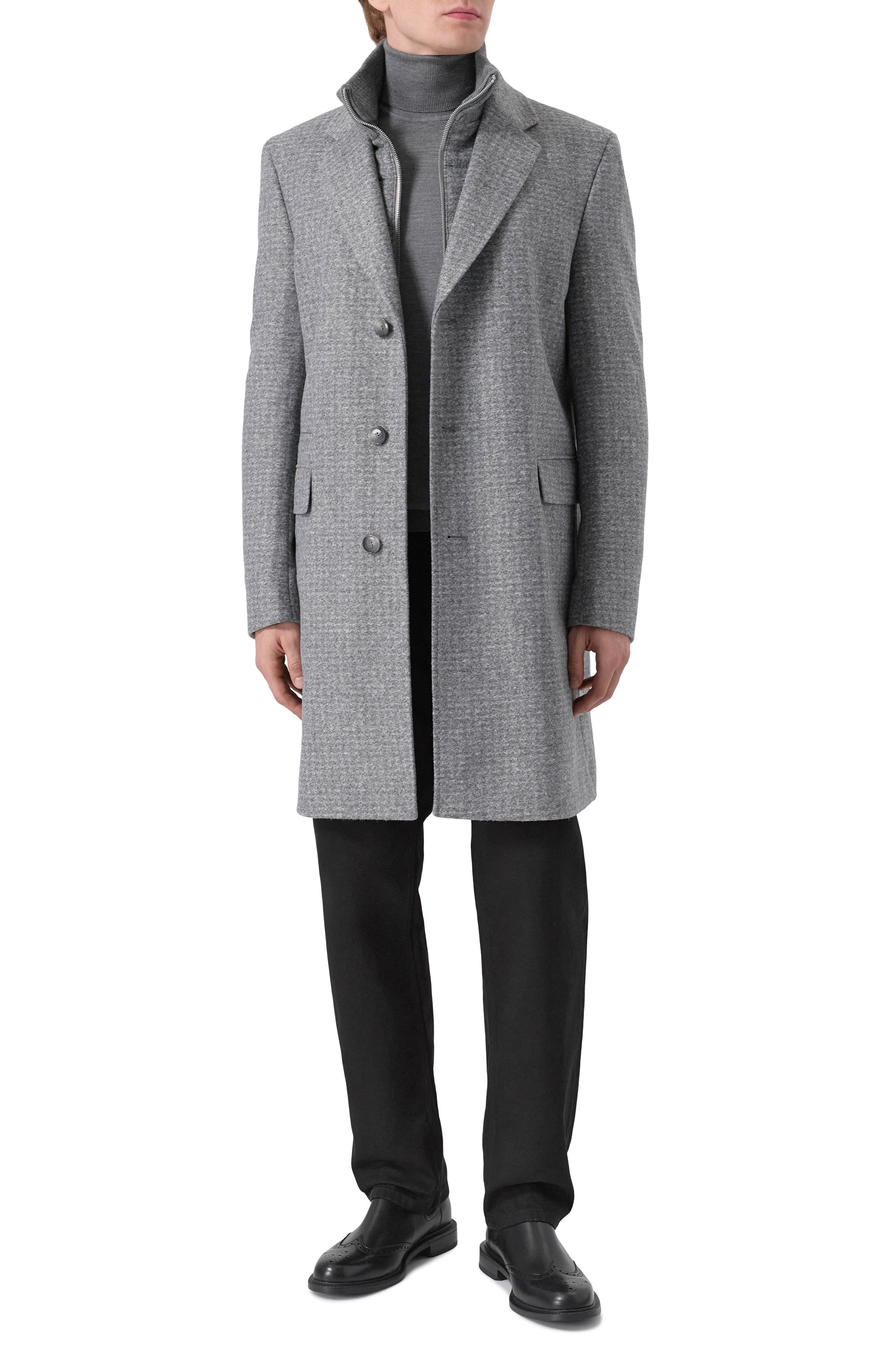 Кожаные челси lysander HUGO, арт. 50552617, фото 2