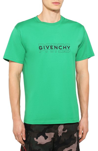 Хлопковая футболка GIVENCHY, арт. BM70SS3002, фото 3
