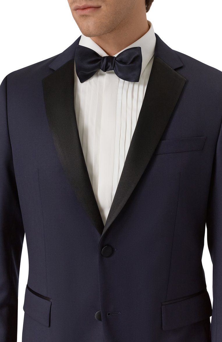 Галстук-бабочка из хлопка и шелка BRUNELLO CUCINELLI, арт. MR813S008, фото 1