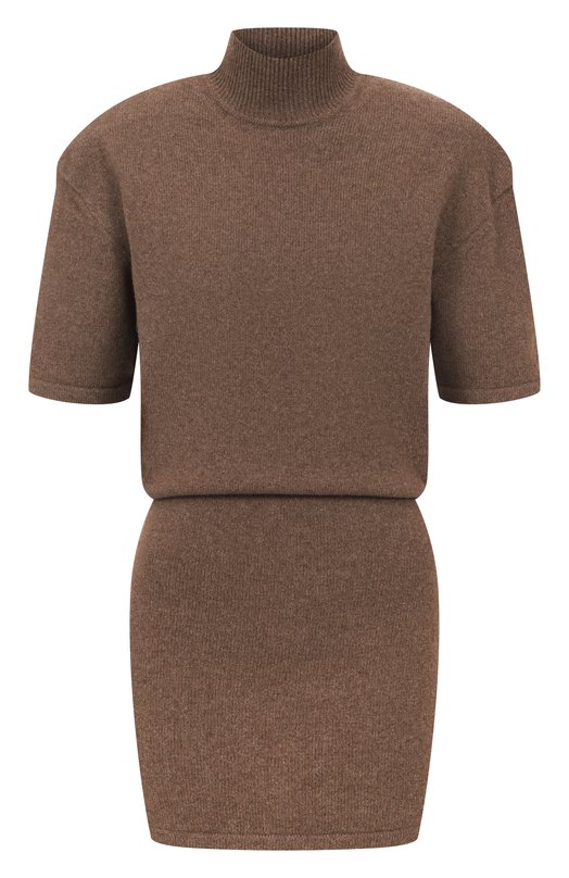 Шерстяное платье Jacquemus 25HDRW00713AK0/0282 Коричневый 25HDRW00713AK0/0282
