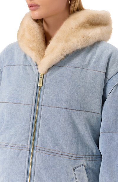 Джинсовый пуховик MAX AND MOI, арт. H25DEVA, фото 5