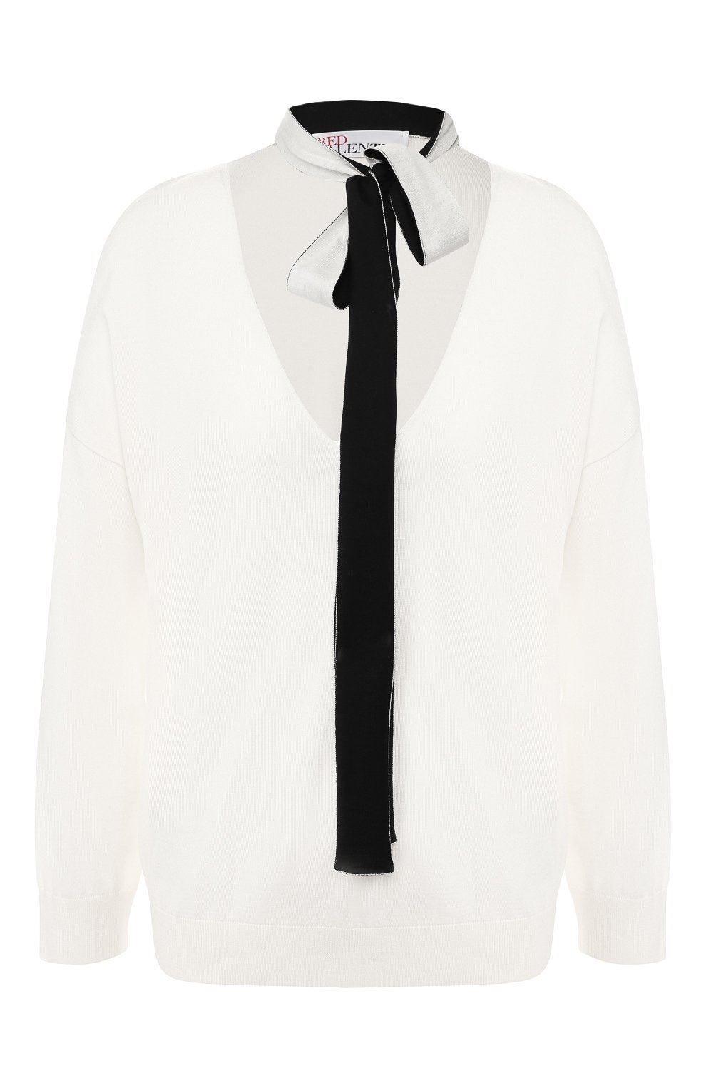 Пуловер из смеси шерсти и шелка REDVALENTINO, арт. SR3KCA80/4A7, фото 1