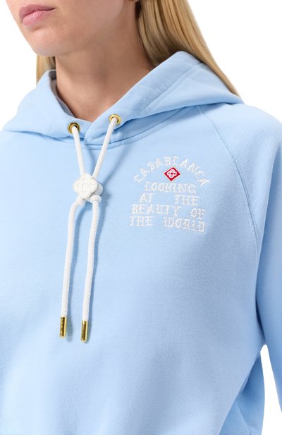 Хлопковое худи CASABLANCA, арт. WS25-JTP-363-01, фото 5