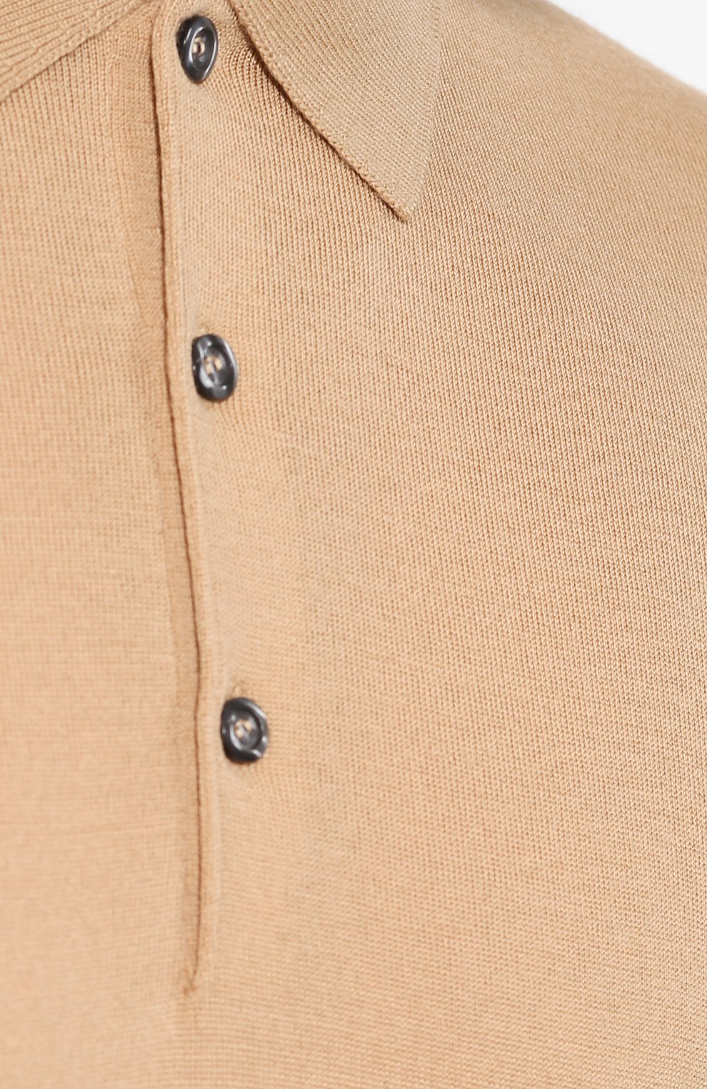 Шерстяное поло JOHN SMEDLEY бежевого цвета по цене 36250 руб., арт. BELPER, фото 5 Шерстяное поло JOHN SMEDLEY, арт. BELPER, фото 5