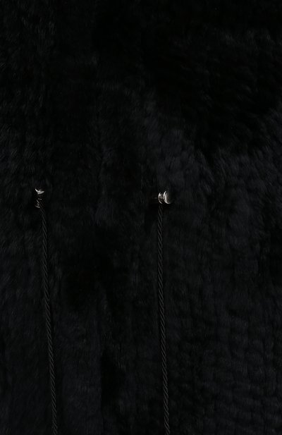 Шуба из меха кролика DROME, арт. DPD5334P/D849, фото 5