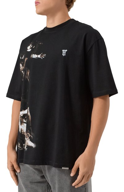 Хлопковая футболка DIEGO VENTURINO, арт. DVTS0DVC, фото 3