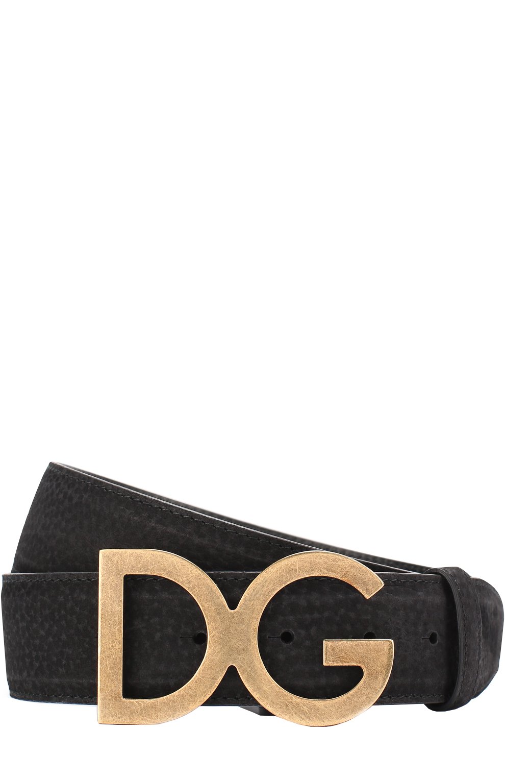 Кожаный ремень с логотипом бренда на пряжке DOLCE & GABBANA, арт. 0115/BC4188/AC337, фото 1