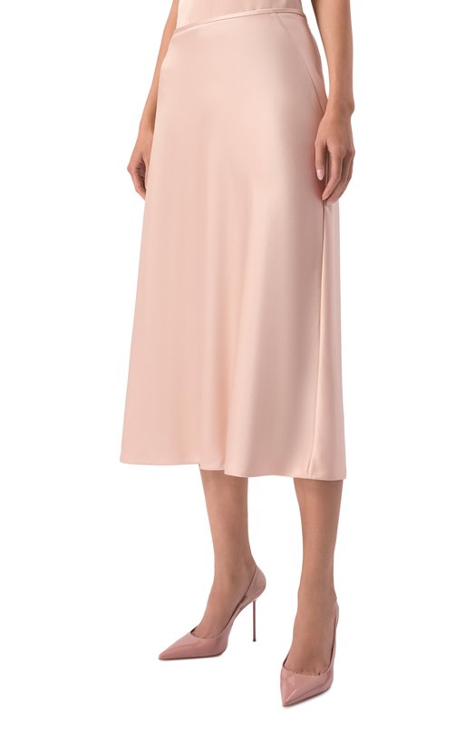 Атласная юбка MVST M26.2PW.S015/F096 D0UBLE SATIN Розовый  M26.2PW.S015/F096 D0UBLE SATIN Фото 3