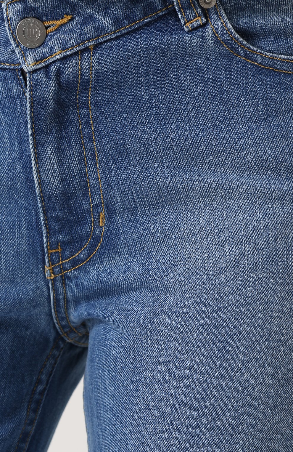 Джинсы прямого кроя с потертостями OPENING CEREMONY, арт. S27AAY13021, фото 5