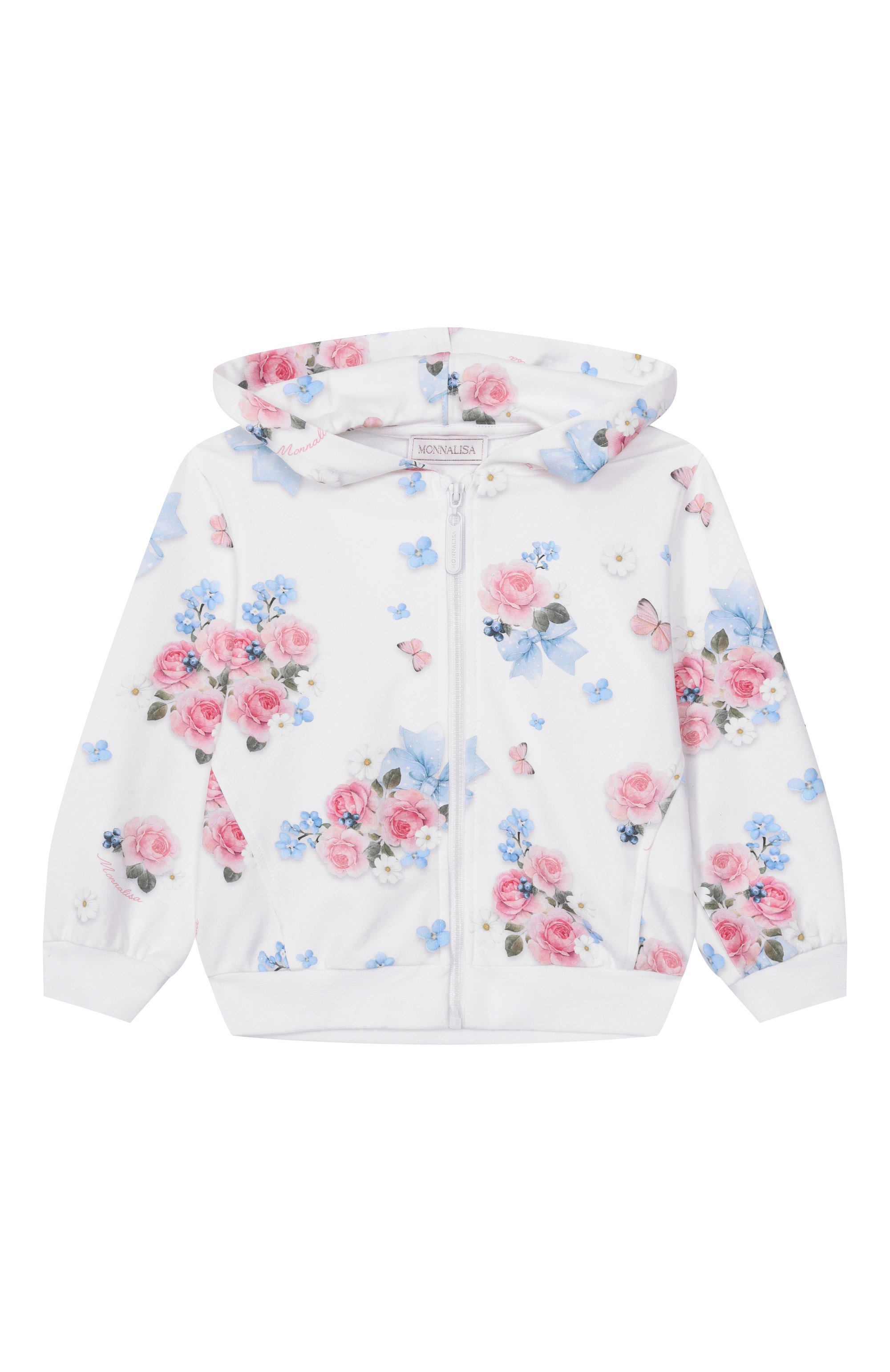 Комплект из толстовки и брюк MONNALISA, арт. 39G500NP, фото 2