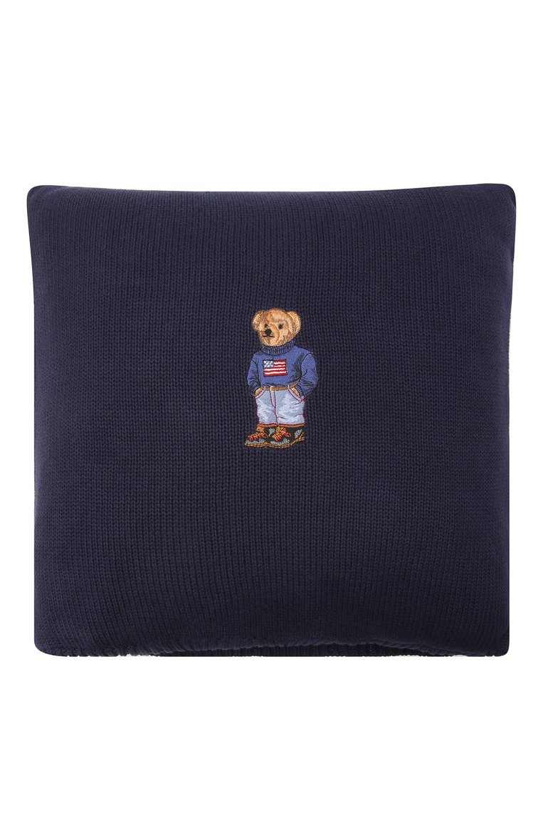 Подушка с наволочкой RALPH LAUREN синего цвета, арт. 650684768001 | Фото 1 (Региональные ограничения белый список (Axapta Mercury): RU, Не проставлено; Нос: Не проставлено)