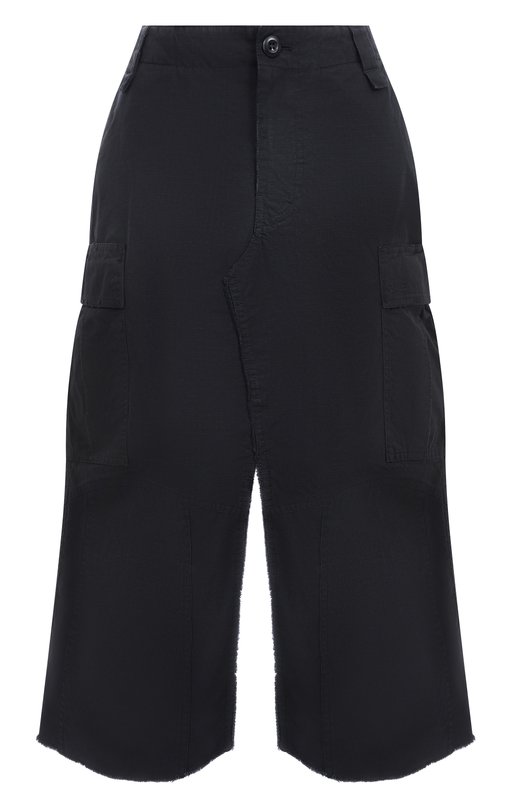 Хлопковая юбка Balenciaga 831236/TSP01 Чёрный 831236/TSP01